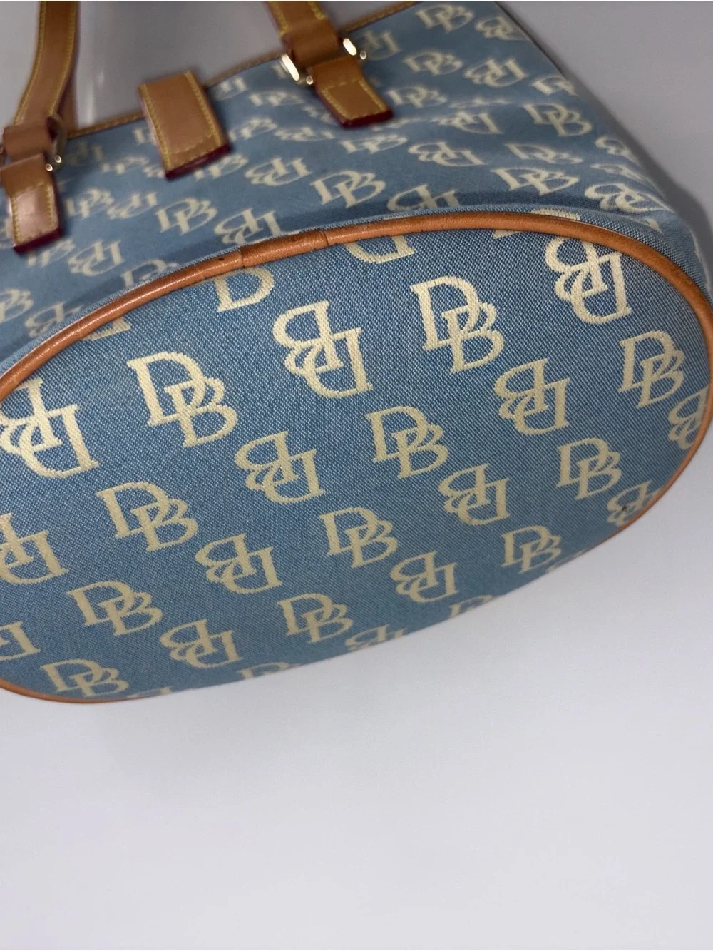 Dooney & Bourke denim bucket bag
